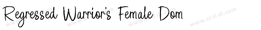 Regressed Warrior’s Female Dominance Chapter 58字体转换